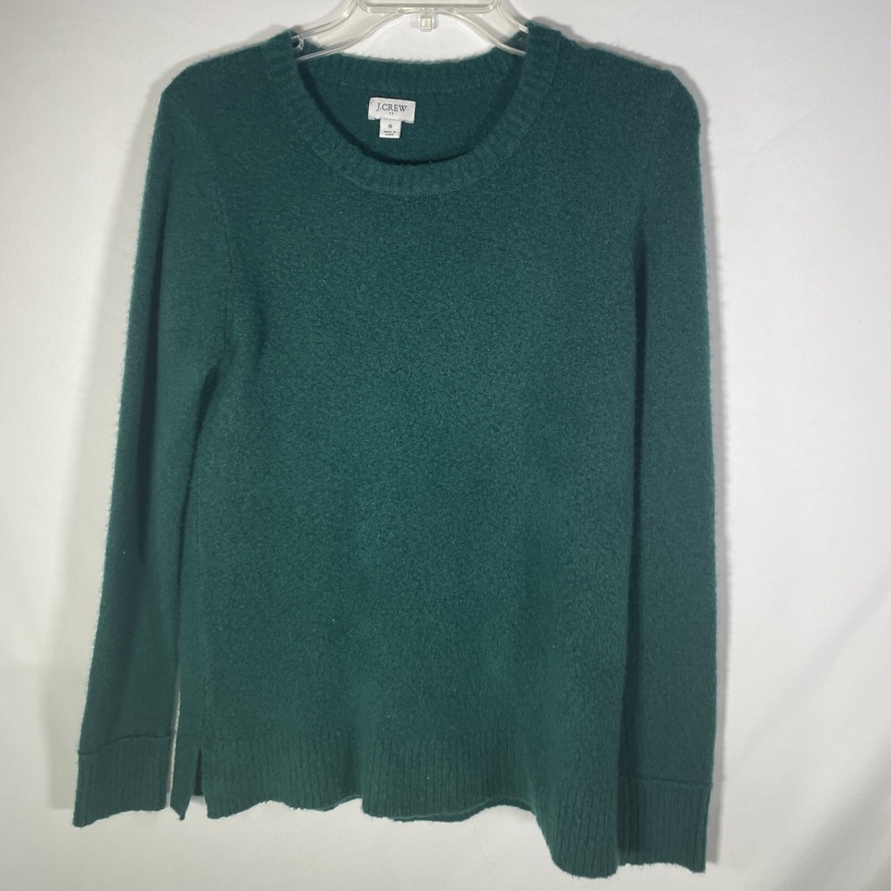 J.  Crew Women's Sweater size S,  green acrylic wool Warm